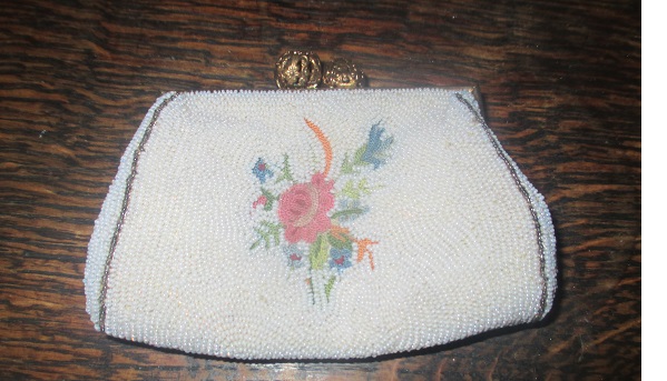 xxM520M Antique France hand made wallet/purse x